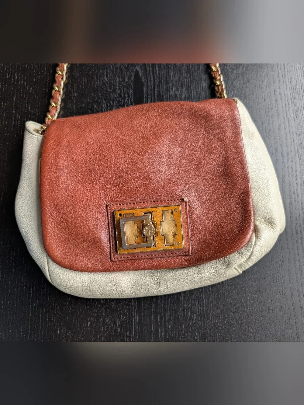 Tory Burch Turn-Lock 2-Way Chain Link Purse - Picture 5 of 12